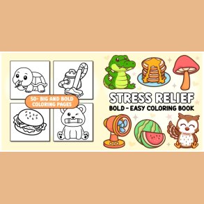 Bold and easy - Stress relief Malebog